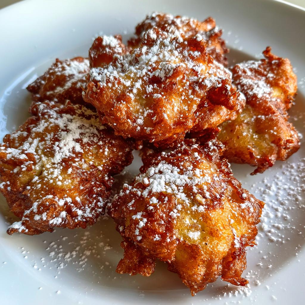 air fryer apple fritters from scratch - detail 1