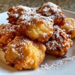 air fryer apple fritters from scratch