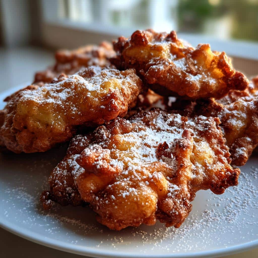 air fryer apple fritters healthy