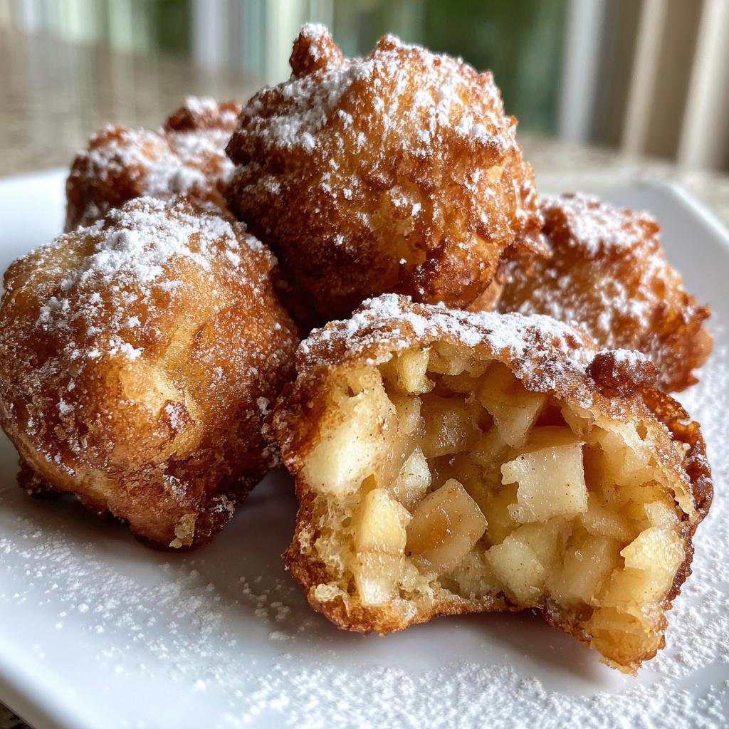 air fryer apple fritters kid friendly - detail 1