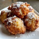 air fryer apple fritters kid friendly