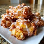 air fryer apple fritters winter dessert