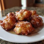 air fryer apple fritters with cake mix
