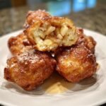 air fryer apple fritters with crescent rolls