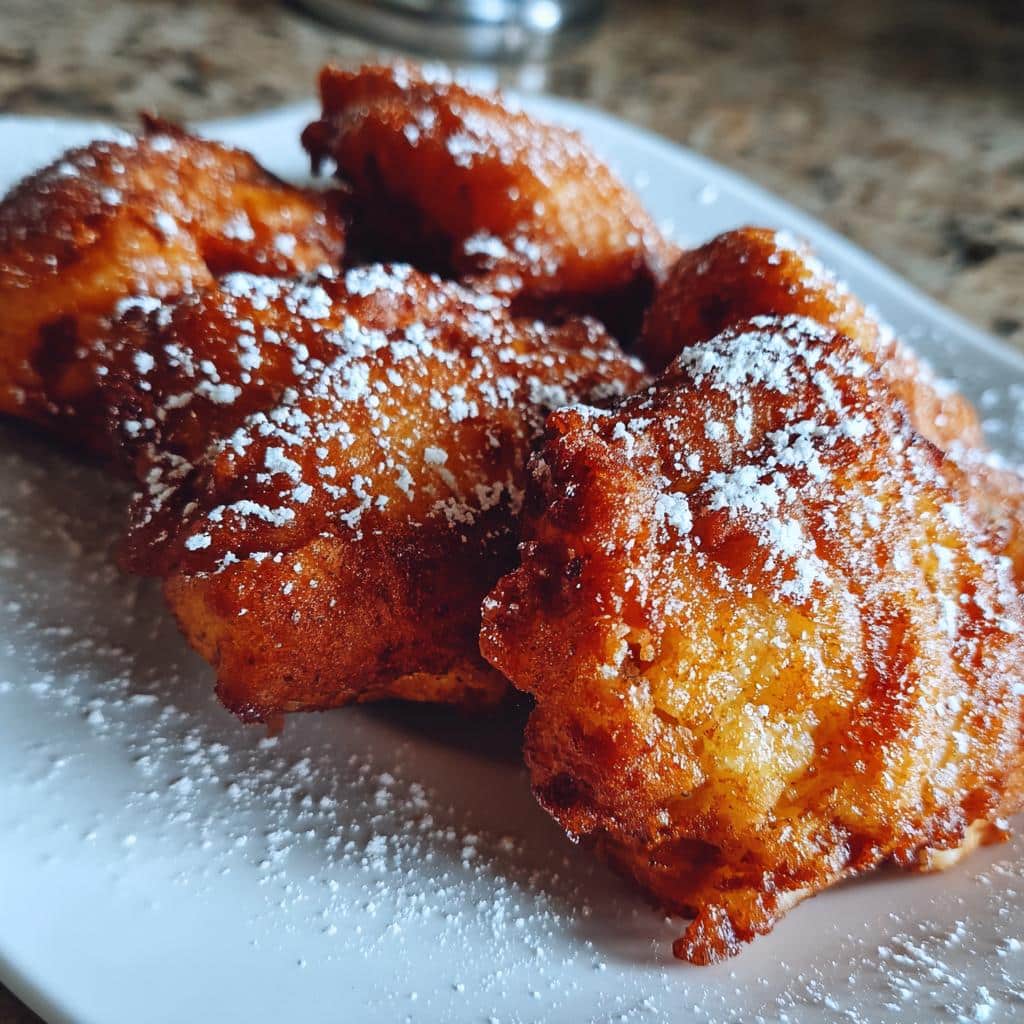 air fryer banana fritters 10 minute - detail 1