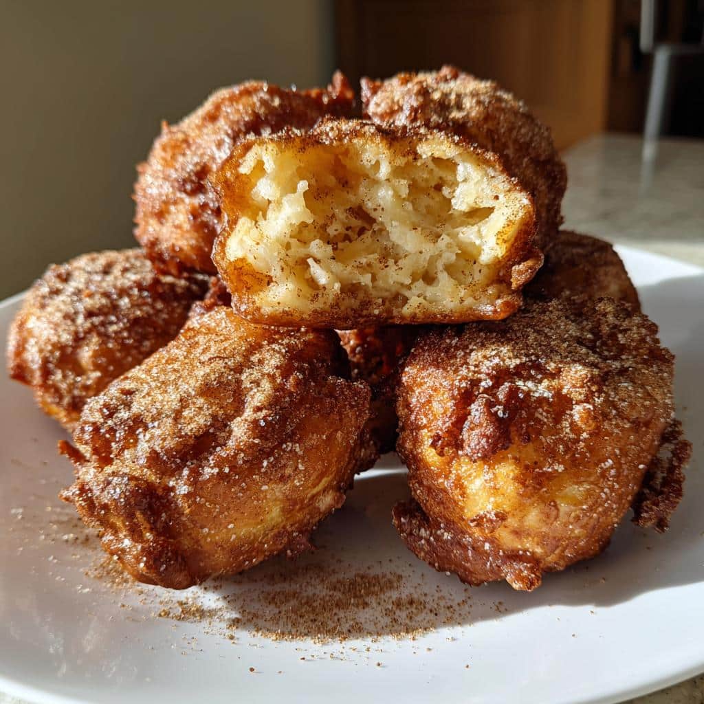 air fryer banana fritters 5 ingredient - detail 1