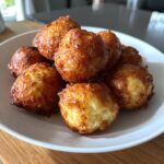 air fryer banana fritters 5 minute