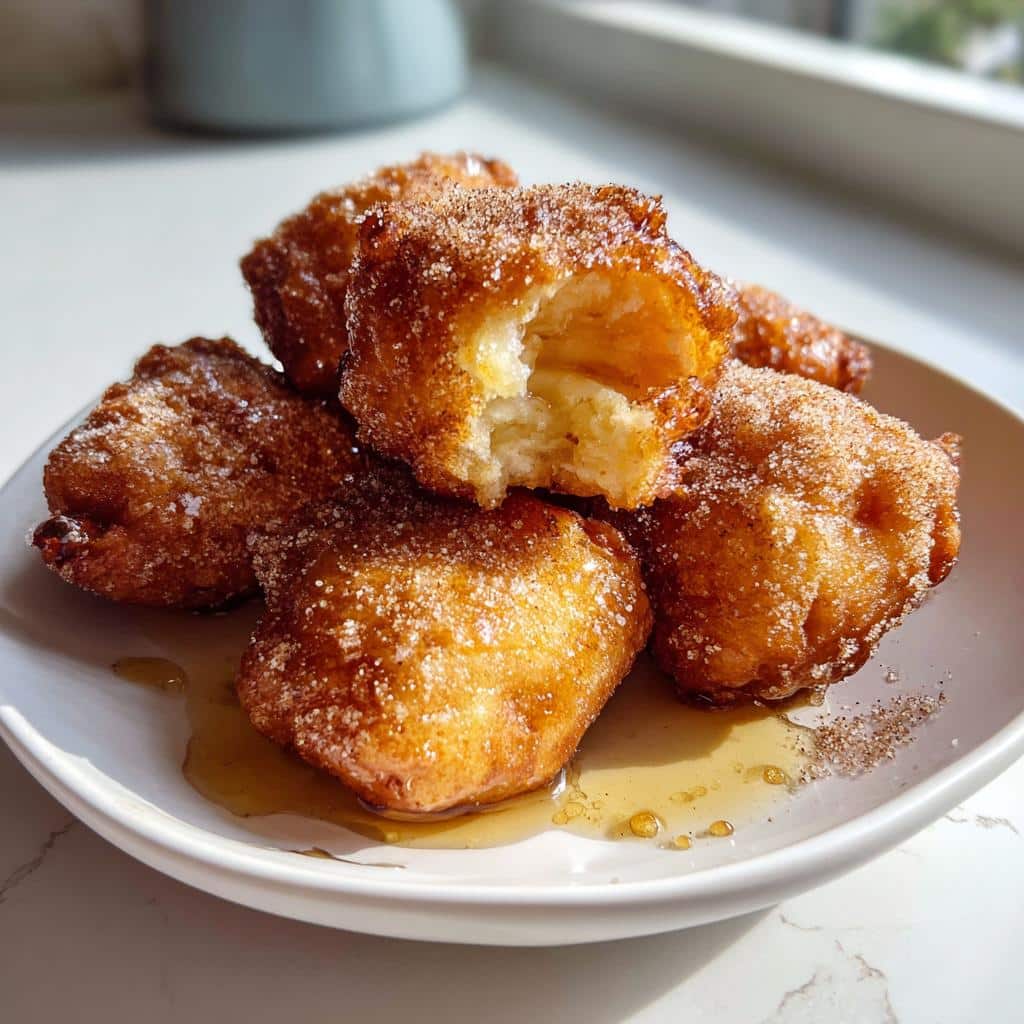 air fryer banana fritters comfort food - detail 1