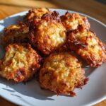 air fryer banana fritters crispy