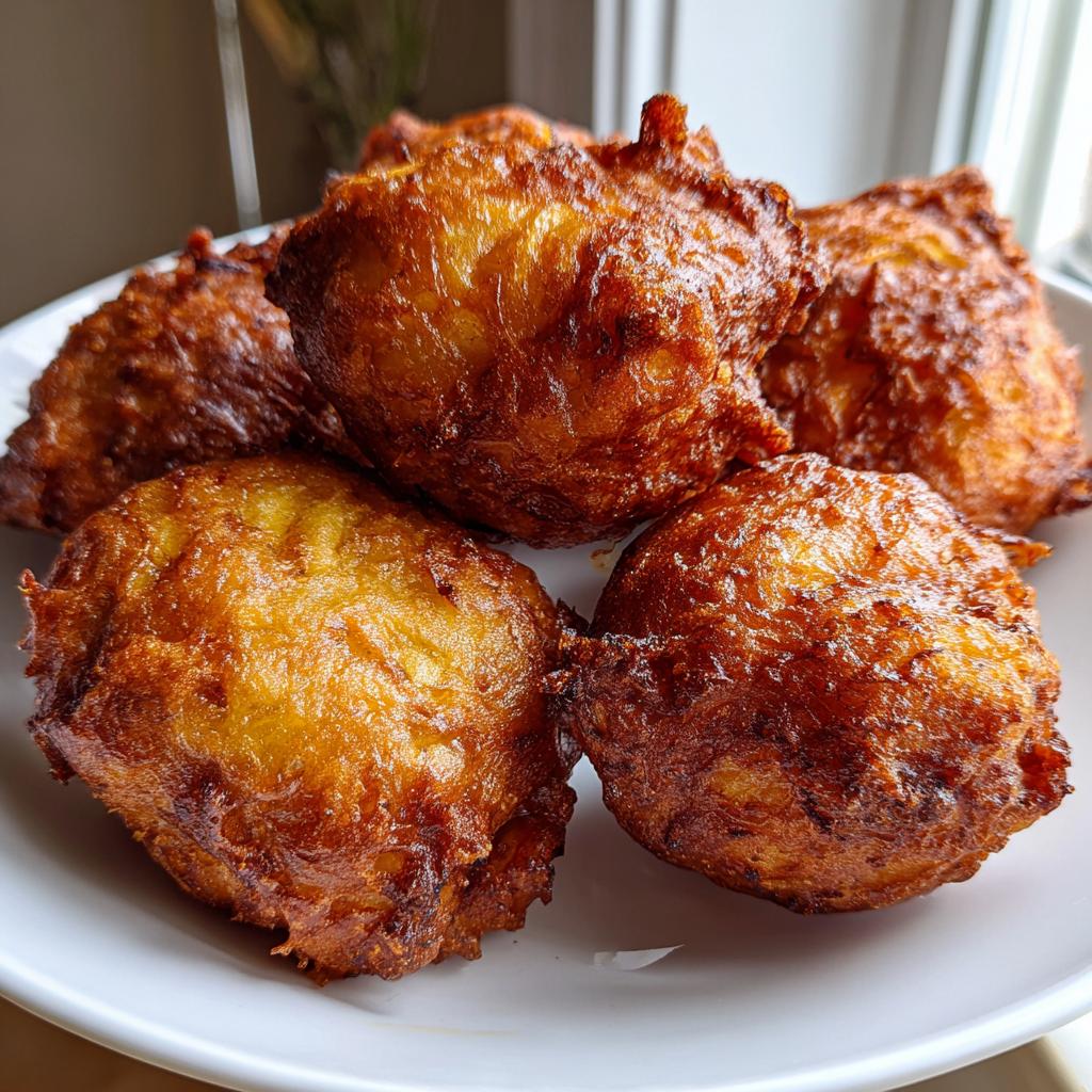 air fryer banana fritters for beginners - detail 1