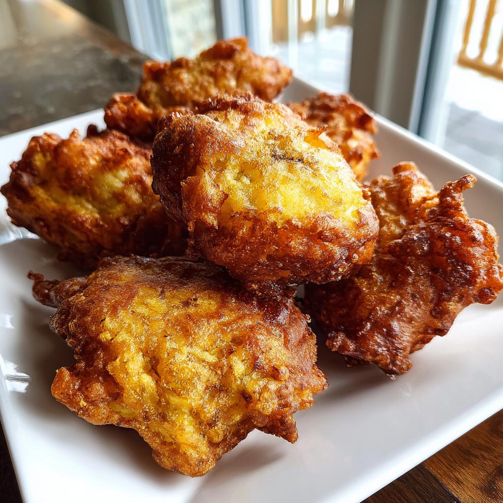 air fryer banana fritters for beginners