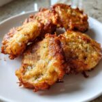 air fryer banana fritters high protein