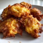 air fryer banana fritters homemade