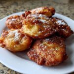 air fryer banana fritters winter dessert