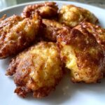 air fryer banana fritters with cake mix