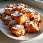 air fryer banana fritters with crescent rolls