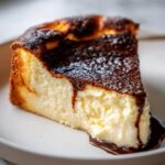 air fryer basque cheesecake 5 ingredient