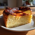 air fryer basque cheesecake comfort food