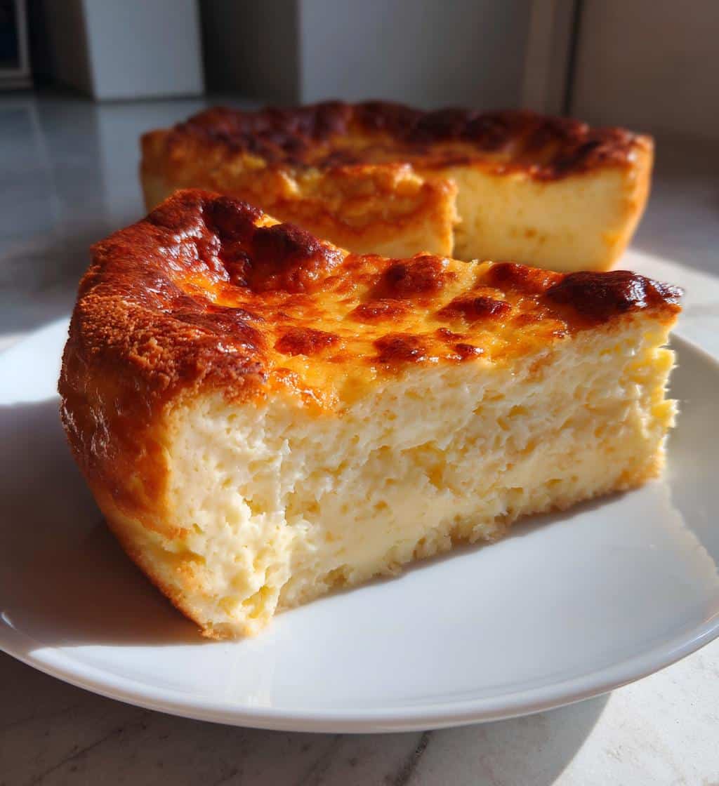 35-Minute Air Fryer Basque Cheesecake Crispy Heaven 4 air fryer basque cheesecake crispy - detail 1