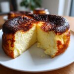 "Air Fryer Basque Cheesecake Gooey - 30-Minute Decadent Perfection" 5 air fryer basque cheesecake gooey