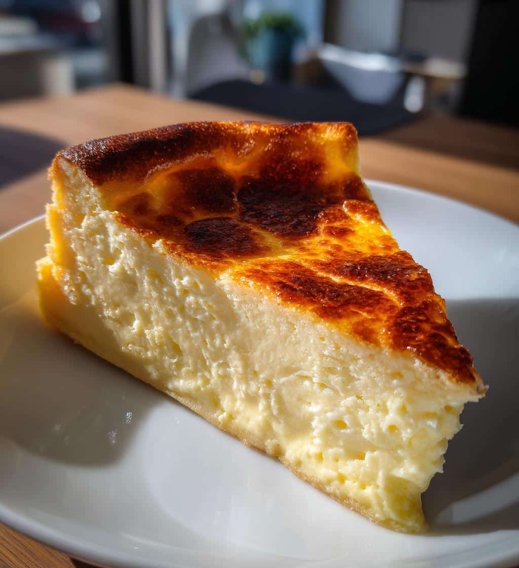 air fryer basque cheesecake kid friendly