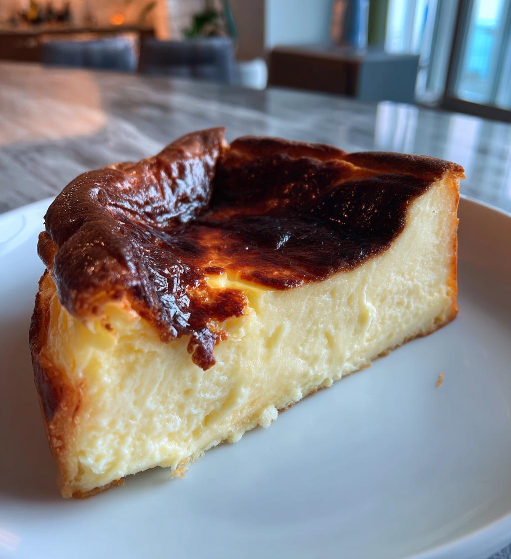 40-Minute Air Fryer Basque Cheesecake Quick & Heavenly 4 air fryer basque cheesecake quick - detail 1