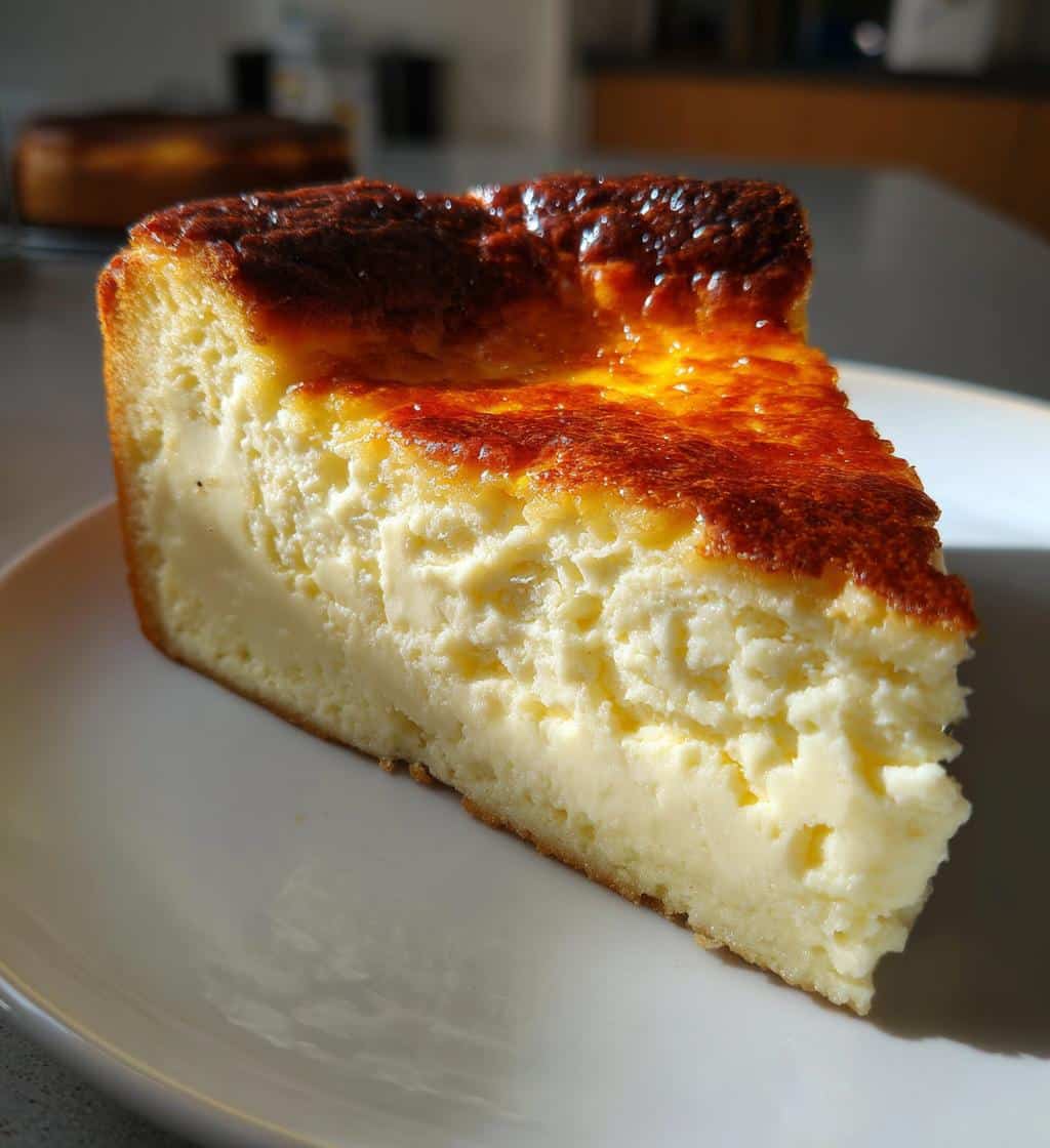air fryer basque cheesecake small batch
