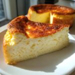 air fryer basque cheesecake soft center