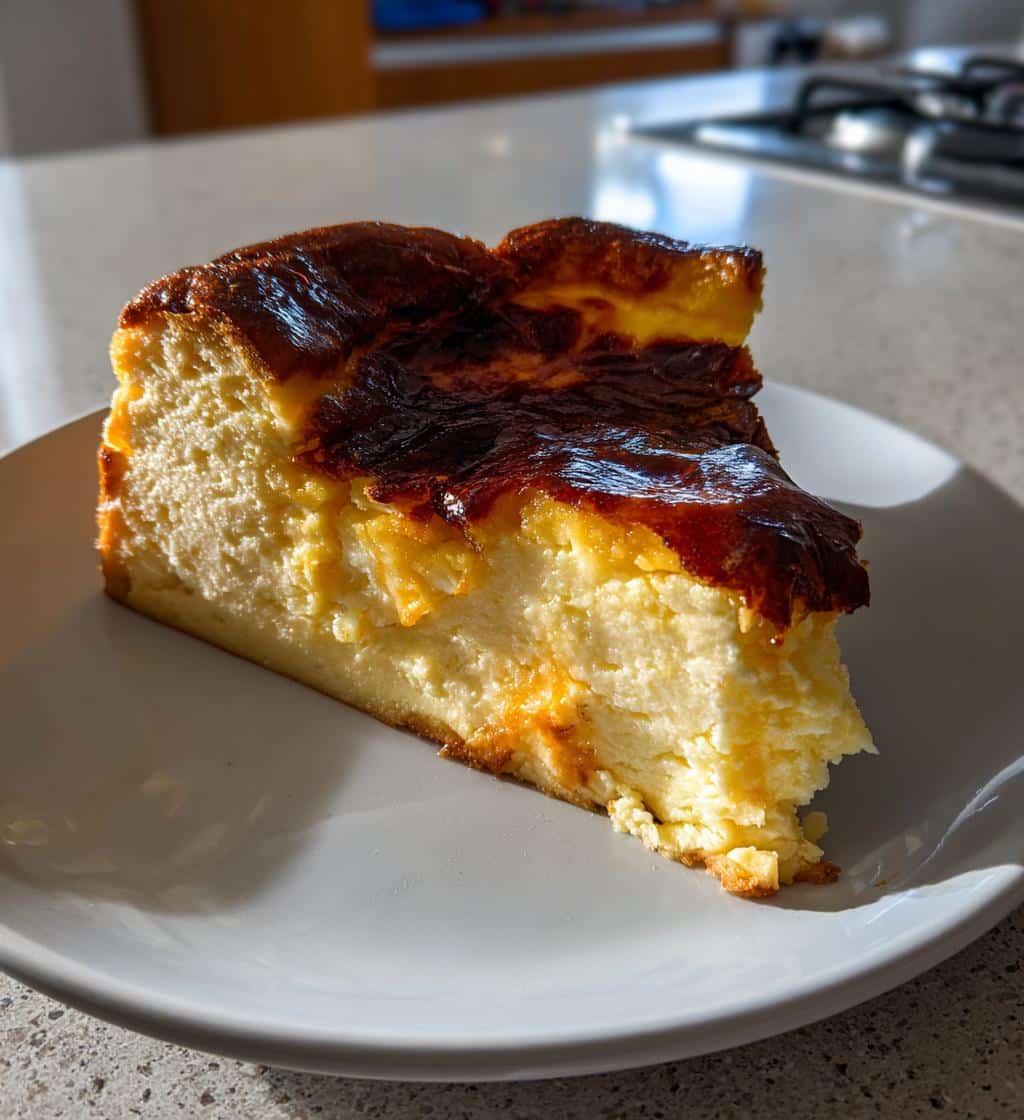 1 Irresistible Air Fryer Basque Cheesecake Winter Dessert You Must Try 4 air fryer basque cheesecake winter dessert - detail 1