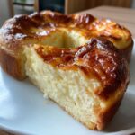 air fryer basque cheesecake with crescent rolls