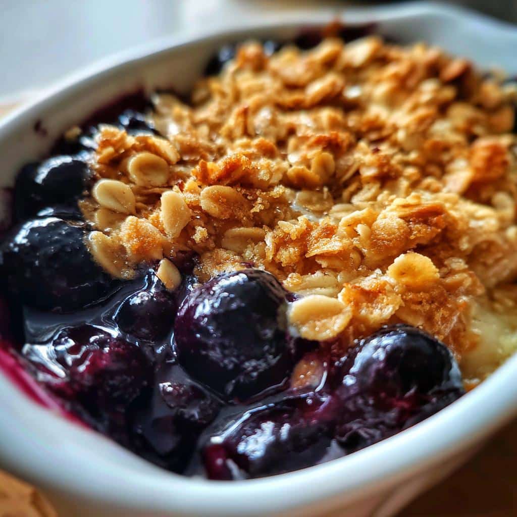 Healthy 15-Minute Air Fryer Blueberry Crisp Magic 4 air fryer blueberry crisp healthy - detail 1