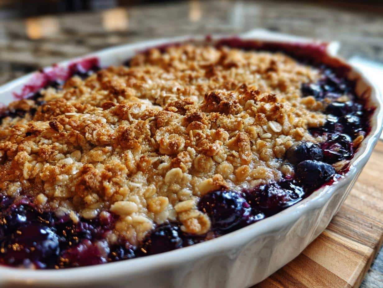 17-Minute Air Fryer Blueberry Crisp: Low-Calorie Bliss 4 air fryer blueberry crisp low calorie - detail 1