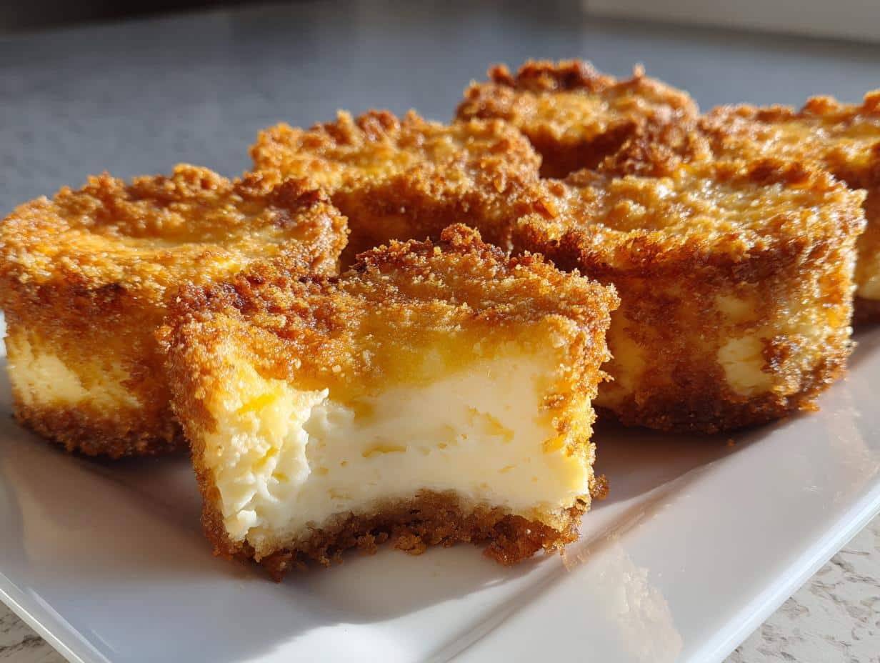 Irresistible 6-Ingredient Air Fryer Cheesecake Bites Easy 4 air fryer cheesecake bites easy - detail 1