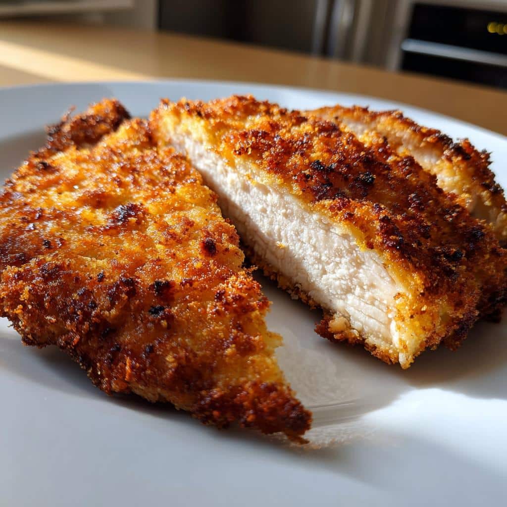 air fryer chicken schnitzel recipe a crispy delight awaits - detail 1