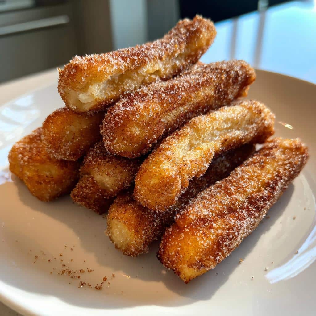 air fryer churro bites 10 minute - detail 1