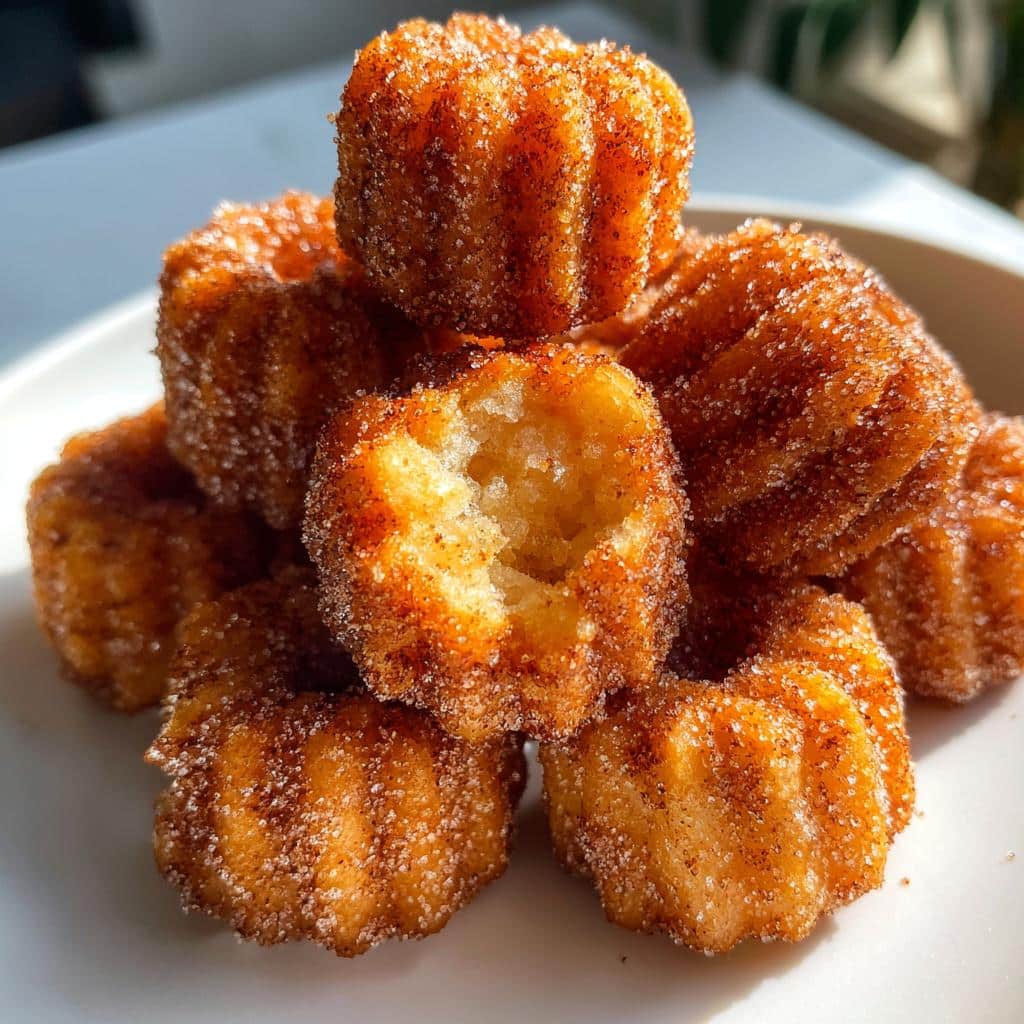 air fryer churro bites 5 ingredient
