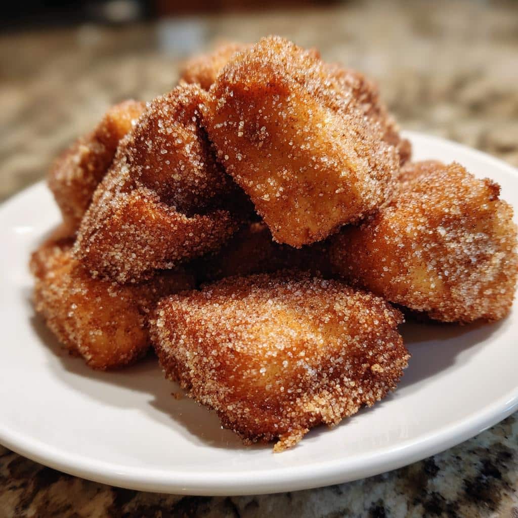 air fryer churro bites comfort food - detail 1