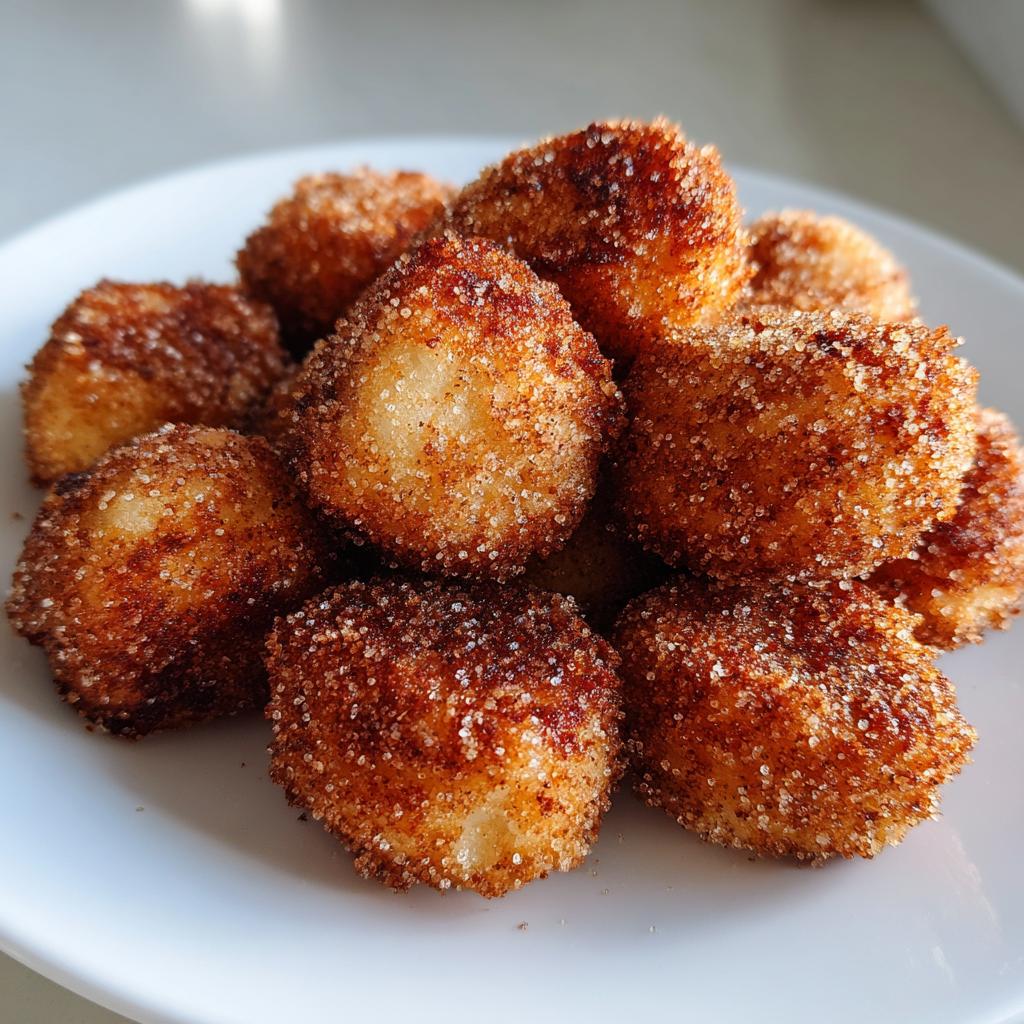 air fryer churro bites comfort food