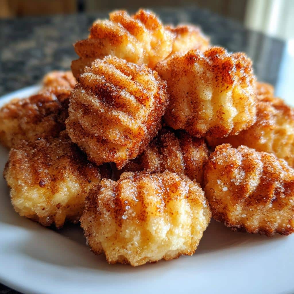 air fryer churro bites easy