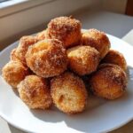 air fryer churro bites gooey