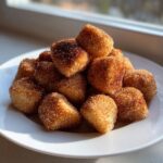 air fryer churro bites high protein