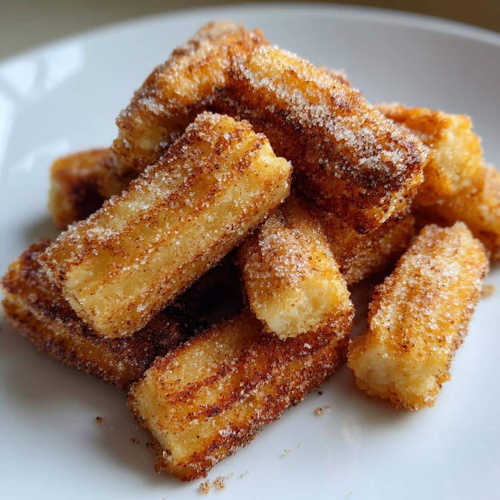 air fryer churro bites low calorie - detail 1