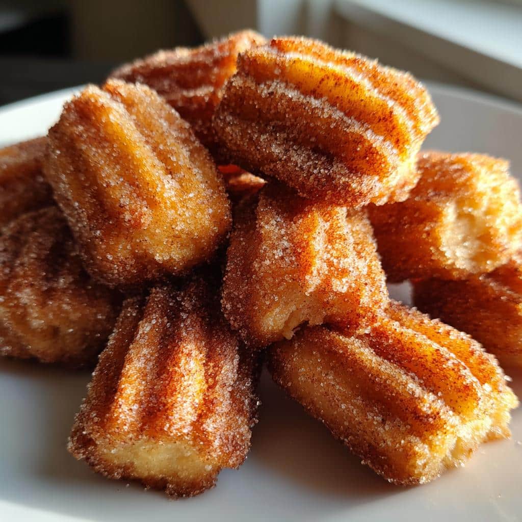 air fryer churro bites no bake style - detail 1