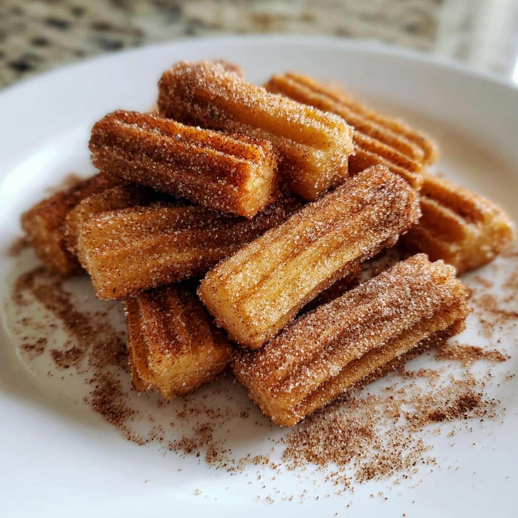 air fryer churro bites no oven - detail 1