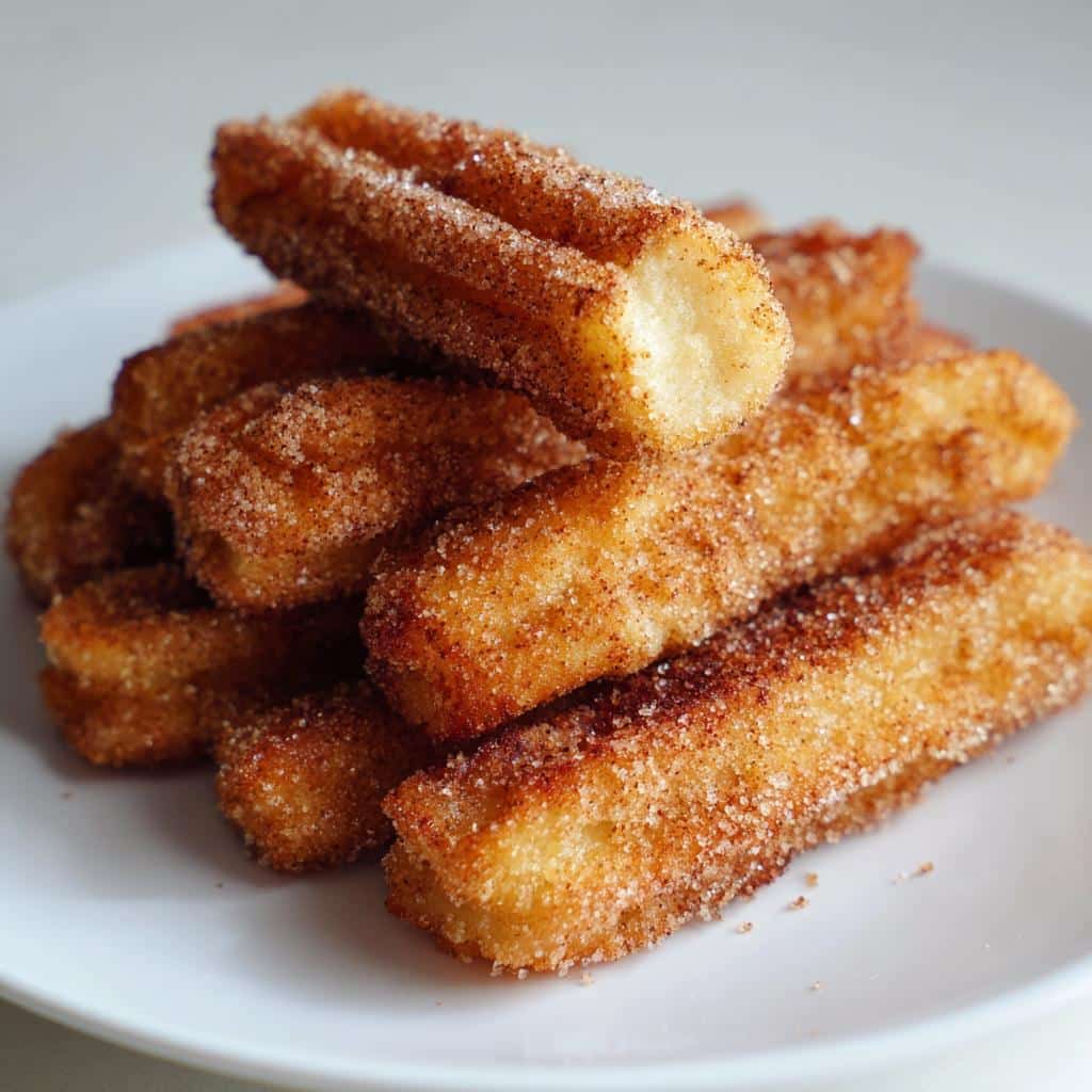 air fryer churro bites party dessert - detail 1