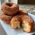 air fryer churro donuts 10 minute