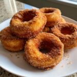 air fryer churro donuts 3 ingredient