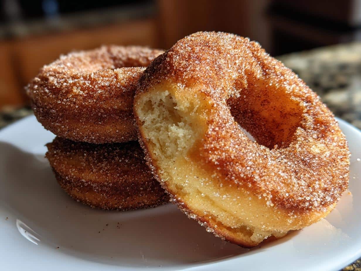 air fryer churro donuts 5 minute - detail 1