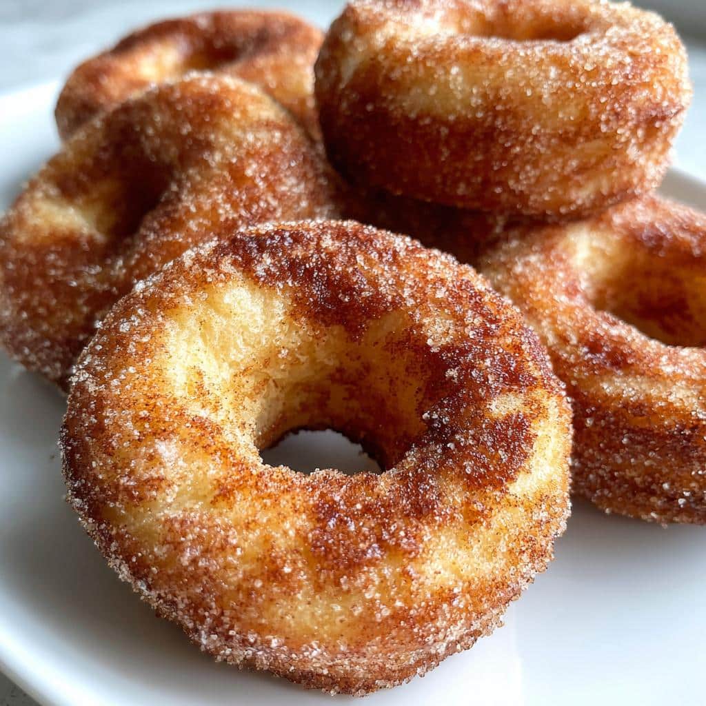 air fryer churro donuts comfort food - detail 1