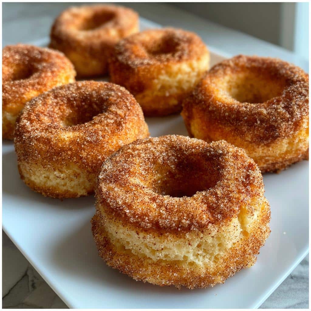 air fryer churro donuts comfort food
